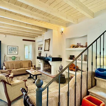 Casa Dolce With Private Plunge Pool By Dadovillas Agrafoi Exteriör bild