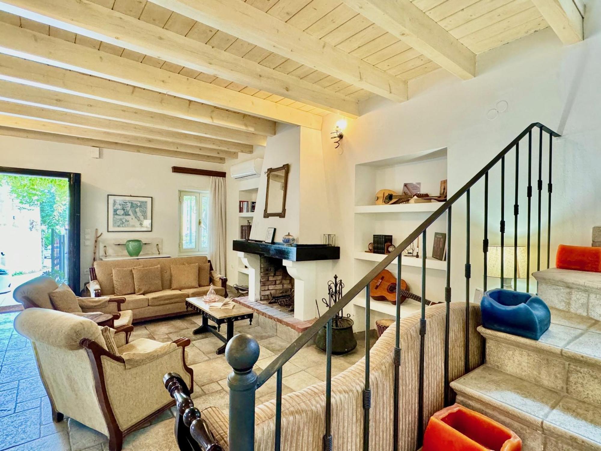Casa Dolce With Private Plunge Pool By Dadovillas Agrafoi Exteriör bild