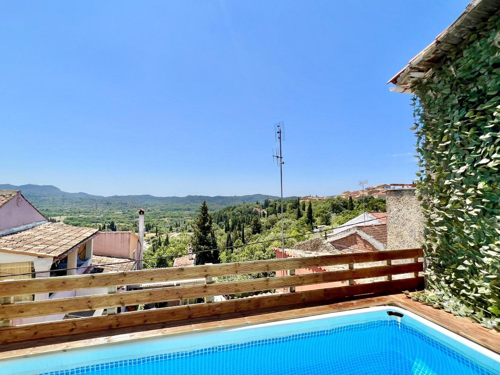 Casa Dolce With Private Plunge Pool By Dadovillas Agrafoi Exteriör bild