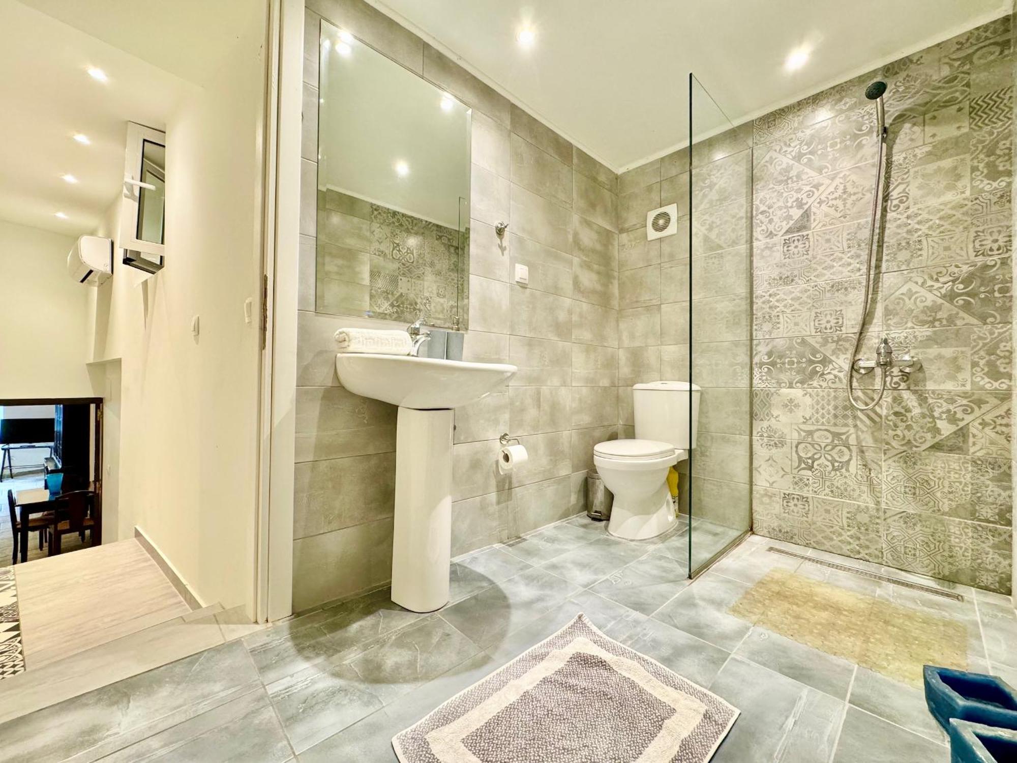 Casa Dolce With Private Plunge Pool By Dadovillas Agrafoi Exteriör bild